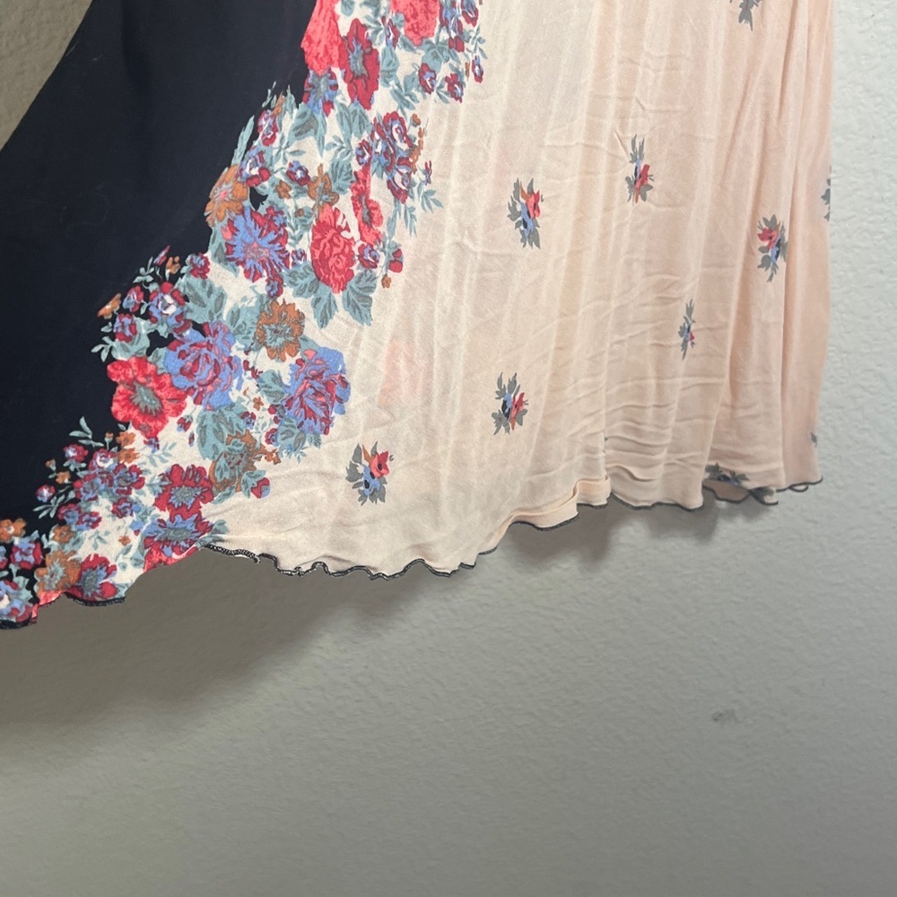 Free People women’s Intimately It's a Cinch Floral Slip Dress size XS boho flowy - Picture 5 of 7